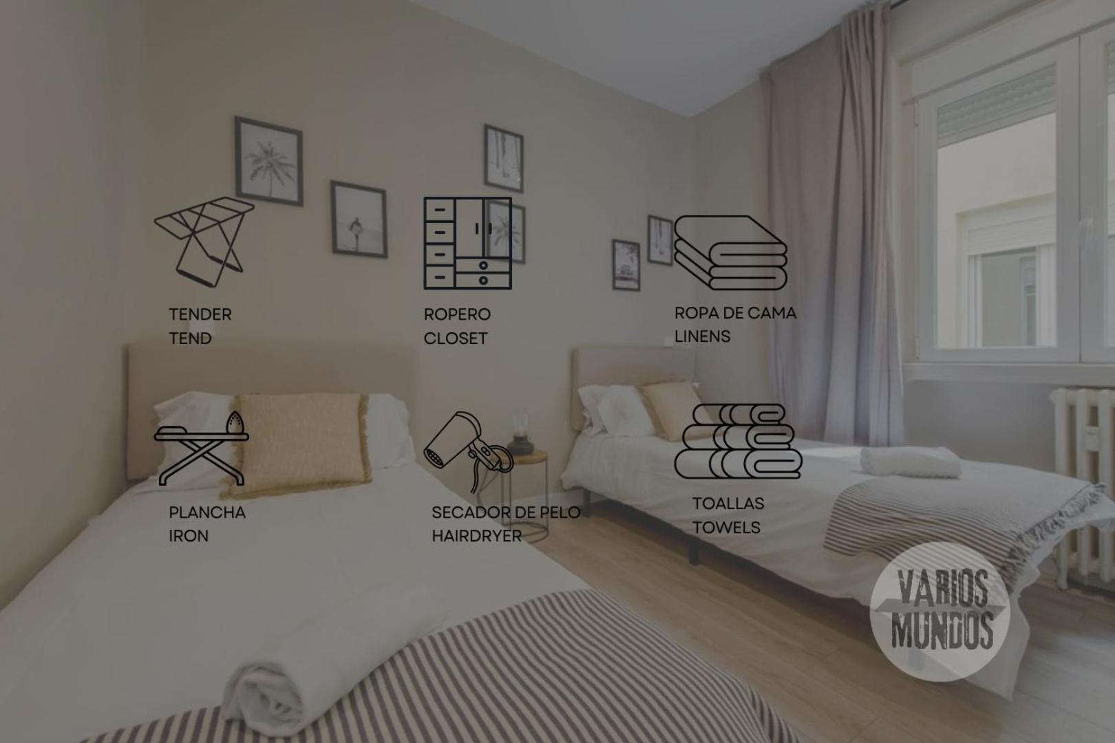 Cool Piso De 3Hab En El Centro De Madrid-La Latina Appartement Buitenkant foto